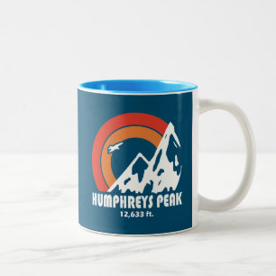 Humphreys Peak Arizona Sol Eagle Två-Tonad Mugg