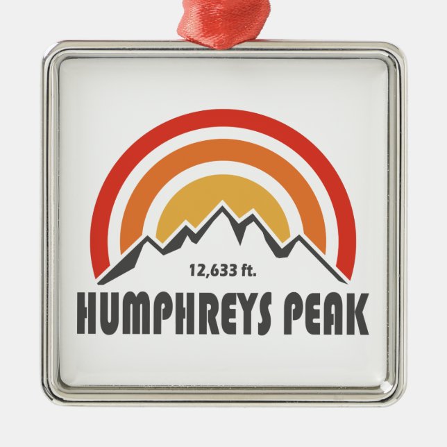 Humphreys Peak Julgransprydnad Metall (Framsidan)