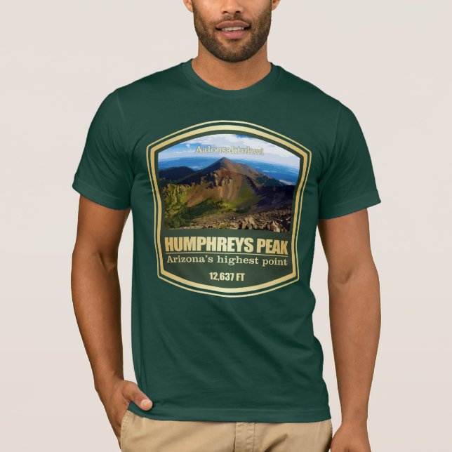 Humphreys Peak (PF) T Shirt (Framsida)
