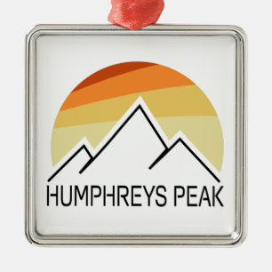 Humphreys Peak Retro Julgransprydnad Metall