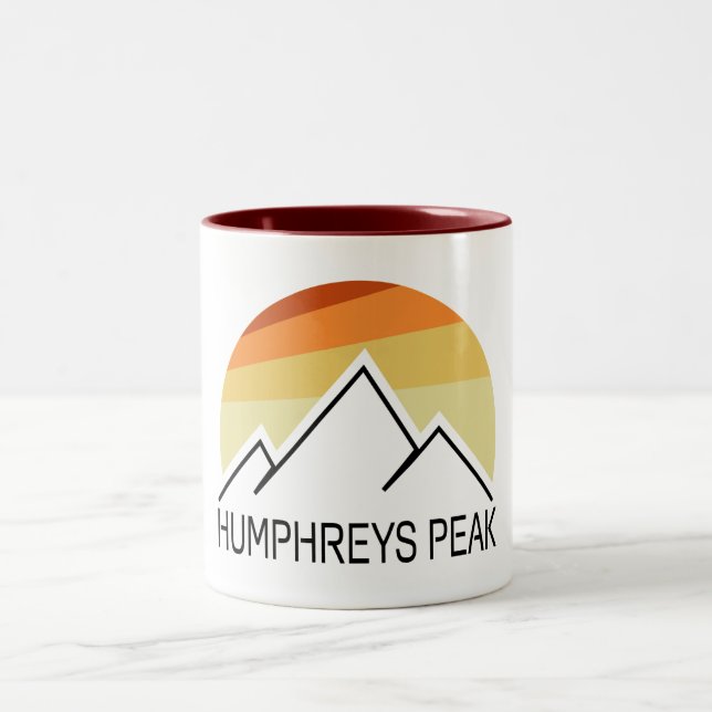 Humphreys Peak Retro Två-Tonad Mugg (Center)