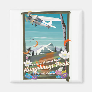 Humphreys topp,Humphreys topp,Flagstaff,Arizona Magnet