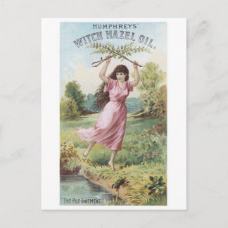Humphrey's Witch Hazel OIl Vykort