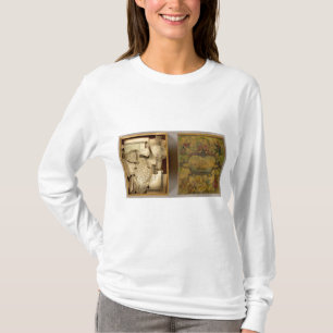 Humphries dissekerade världskartan tee shirt