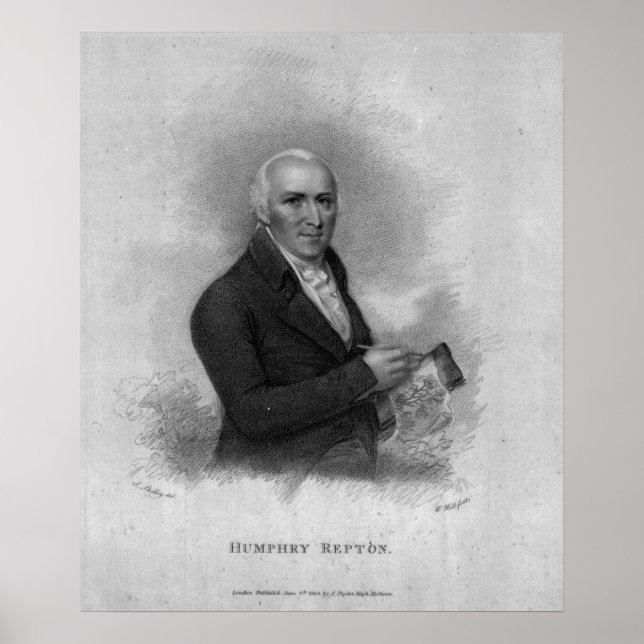Humphry Repton Poster (Framsidan)