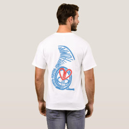 Humppa Love Blue2 Bakre T-shirt