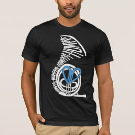 Humppa Love Blue Dark AA T-shirt blir Humppa Love