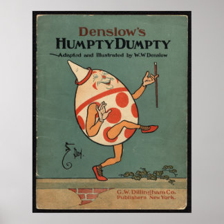 Humpty Dumpty-affisch Poster