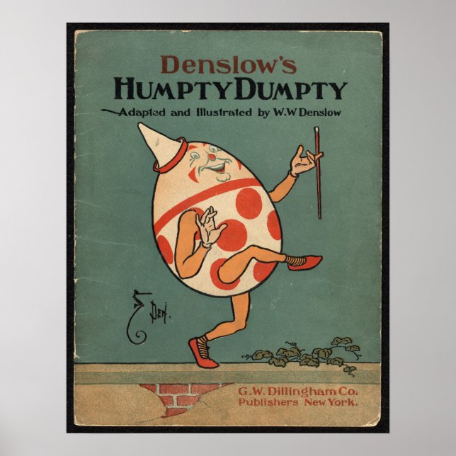 Humpty Dumpty-affisch Poster (Framsidan)