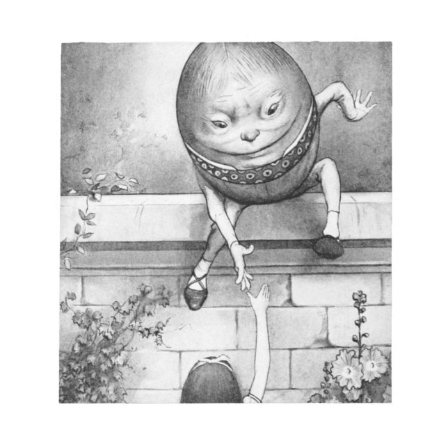 Humpty Dumpty Anteckningsblock (Framsida)