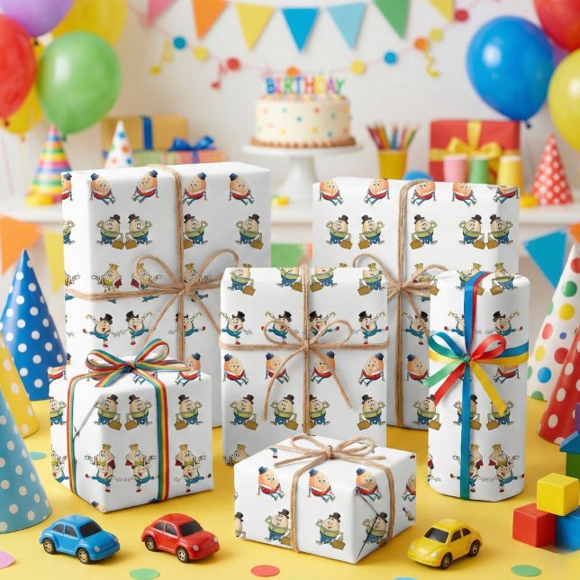 Humpty Dumpty Barns födelsedag Presentpapper (Skapare uppladdad)