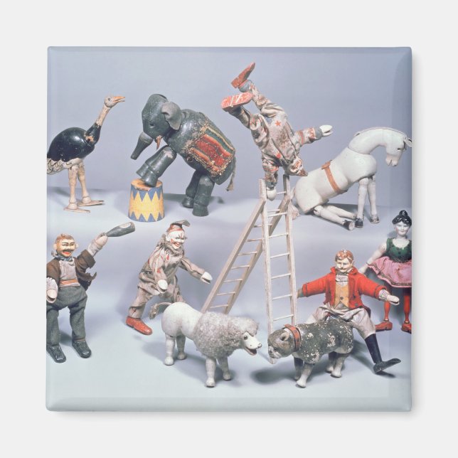 Humpty Dumpty Circus acrobats and menagerie Magnet (Framsidan)