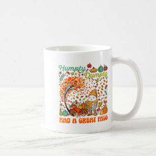 Humpty Dumpty Fick Ett Stort Fall Glad Tack Kaffemugg