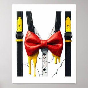 Humpty Dumpty Halloween Costume Cracking Egg Poster