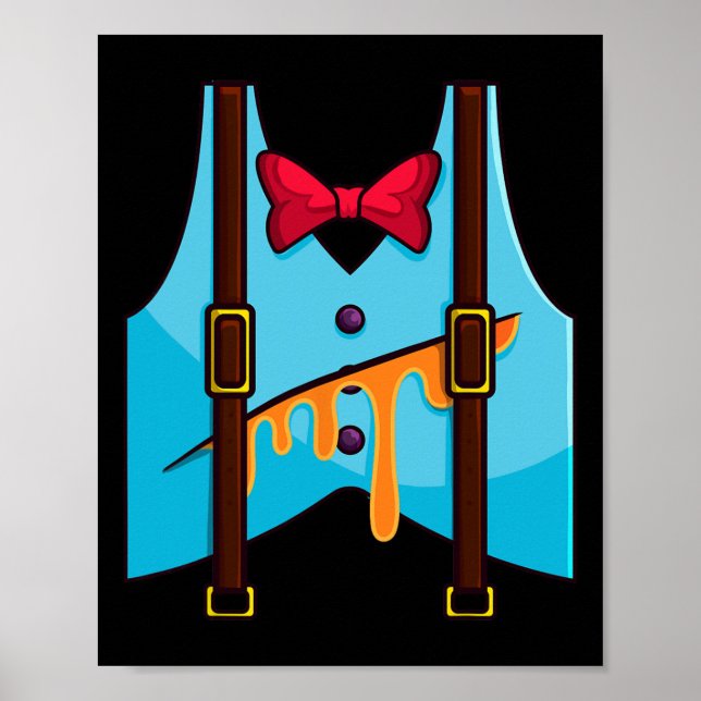 Humpty Dumpty Halloween Costume Poster (Framsidan)