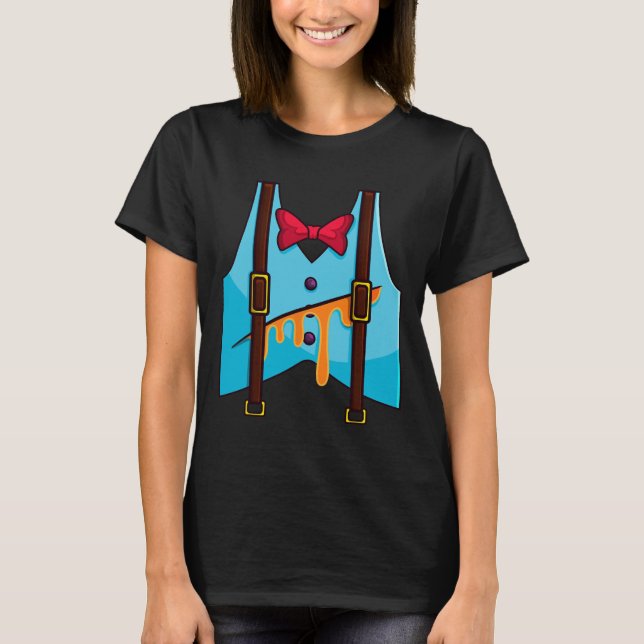 Humpty Dumpty Halloween Costume T Shirt (Framsida)
