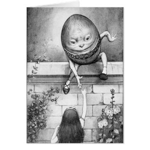 Humpty Dumpty Hälsningskort