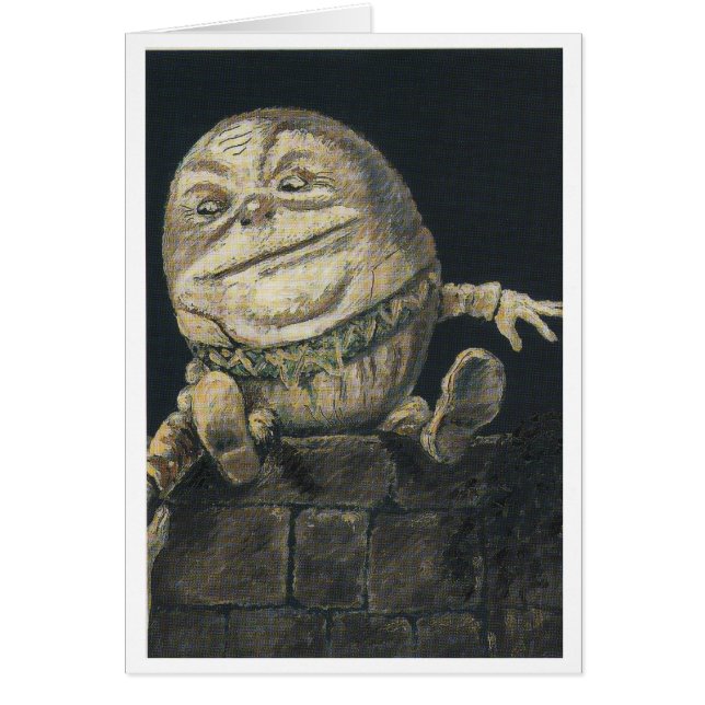 Humpty Dumpty Hälsningskort (Framsidan)