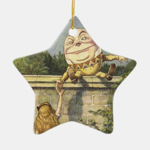 Humpty Dumpty helgdag Ornimate Julgransprydnad Keramik