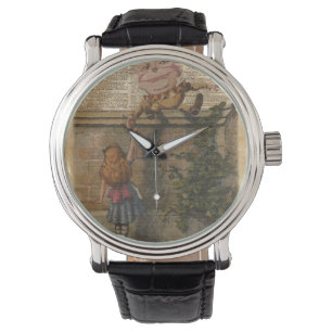 Humpty Dumpty & illustration för Alice vintagebok Armbandsur