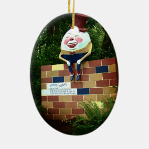 Humpty Dumpty Julgransprydnad Keramik