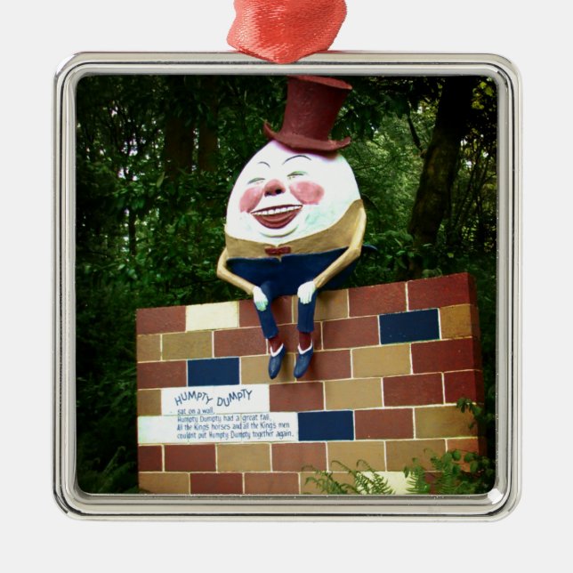 Humpty Dumpty Julgransprydnad Metall (Framsidan)