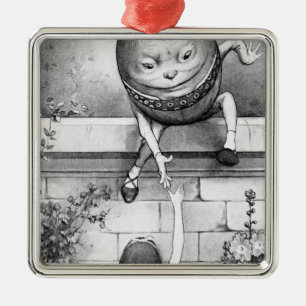 Humpty Dumpty Julgransprydnad Metall