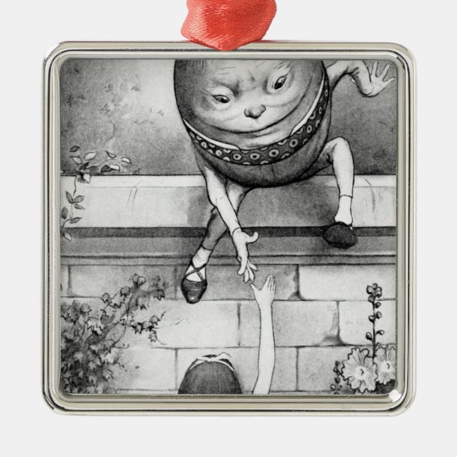 Humpty Dumpty Julgransprydnad Metall (Framsidan)
