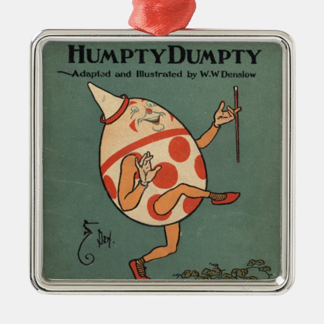 Humpty Dumpty Julgransprydnad Metall (Framsidan)