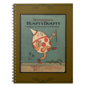 Humpty Dumpty Notebook Anteckningsbok