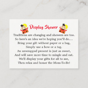 Humpty Dumpty Nursery Rhyme Baby Shower Visning Tilläggskort