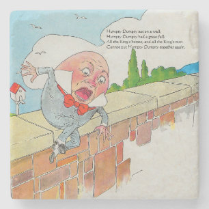 Humpty Dumpty on Wall Mor Goose Nursery Rhyme Stenunderlägg