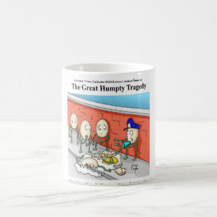 Humpty Dumpty Polisförhör Roliga Gåvor Kaffemugg