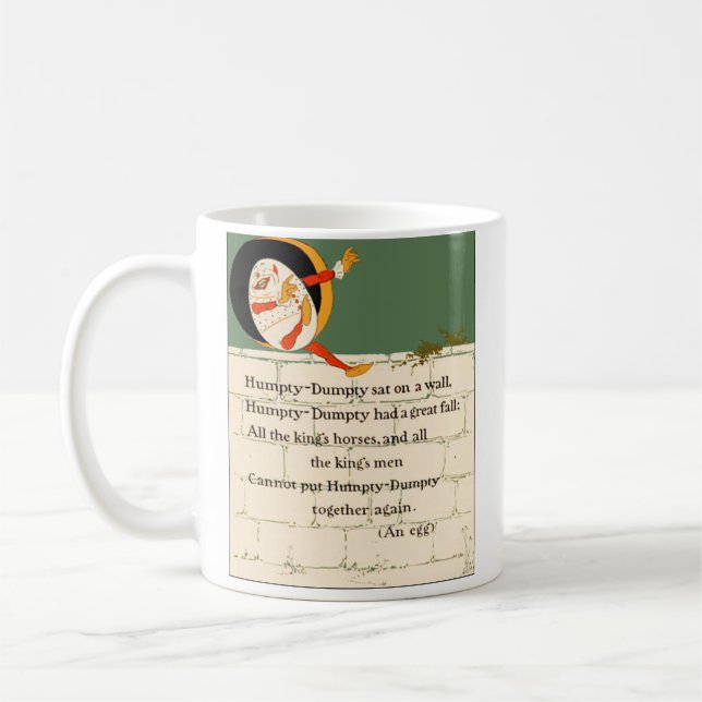 Humpty Dumpty rim Kaffemugg (Vänster)