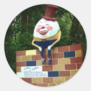 Humpty Dumpty Runt Klistermärke