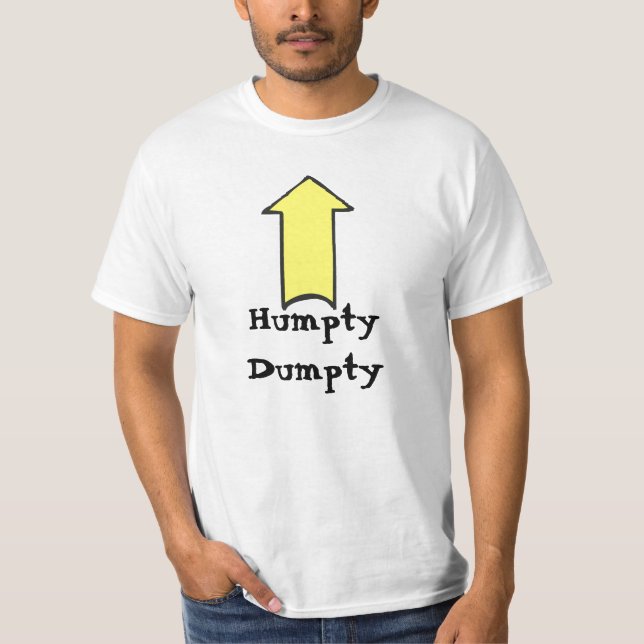 Humpty Dumpty sköts T Shirt (Framsida)