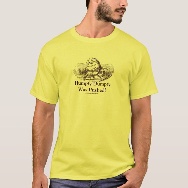 Humpty Dumpty sköts! Tee (Framsida)