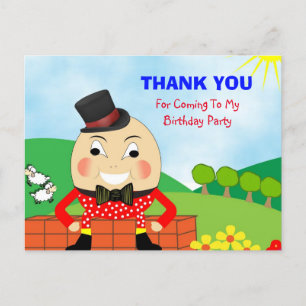 Humpty Dumpty ThLED Kids Tack Vykort
