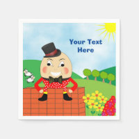 Humpty Dumpty Thmet Barns födelsedag Party Editabl