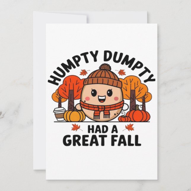 Humpty Dumpty, underlig Thanksgiving (Framsida)