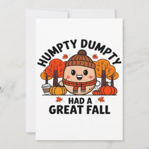 Humpty Dumpty, underlig Thanksgiving