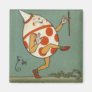 Humpty Dumpty, Vintage Mor Goose Nursery Rhyme Magnet