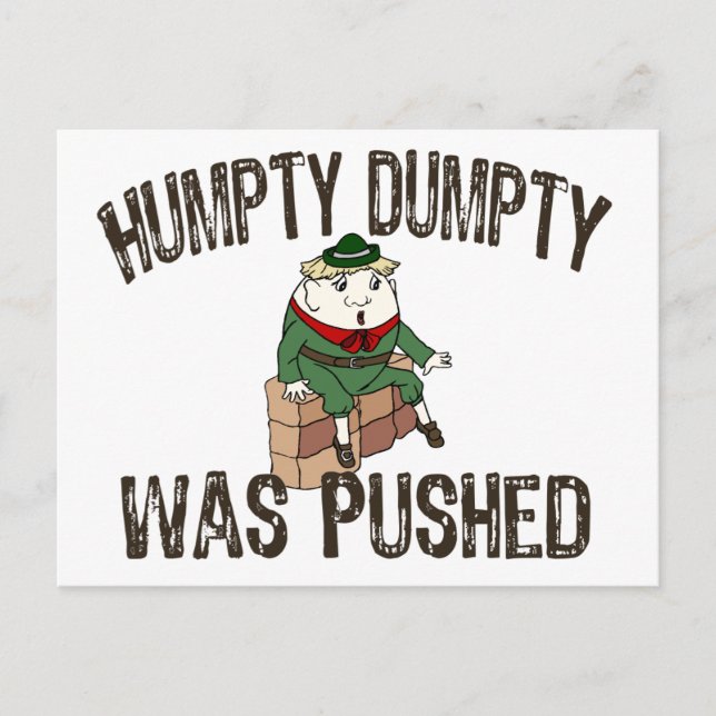 Humpty Dumpty Vykort (Framsida)