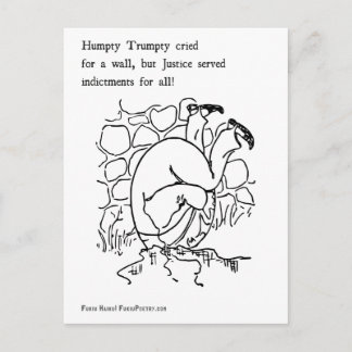 Humpty Trumpty-vykort Vykort