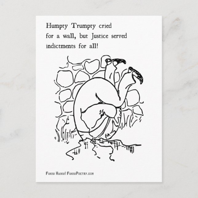 Humpty Trumpty-vykort Vykort (Framsida)