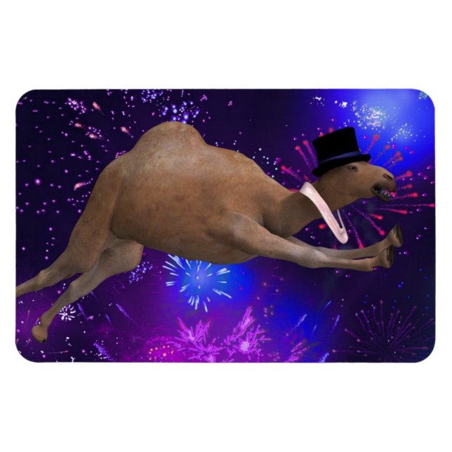 Humpy Jumpy Gott nytt år 2022 Magnet (Horisontell)