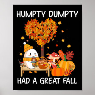 Humtig Dumpty hade ett Underbart fall i Lycklig. Poster
