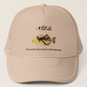 Humuhumunukunukuapuaa Aloha Truckerkeps