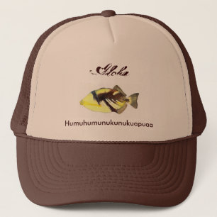 Humuhumunukunukuapuaa Aloha Truckerkeps