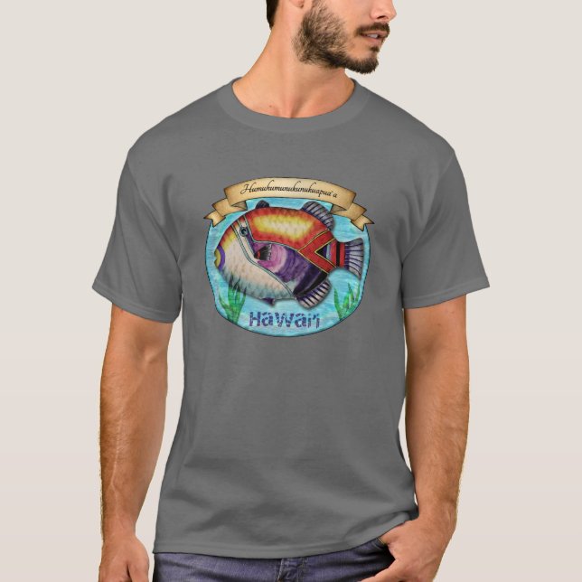 Humuhumunukunukuapua'a T Shirt (Framsida)